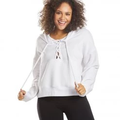 Free People Movement Believe It Hoodie White CLOTHING