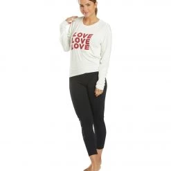 Spiritual Gangster Love Crew Neck Savasana Stone