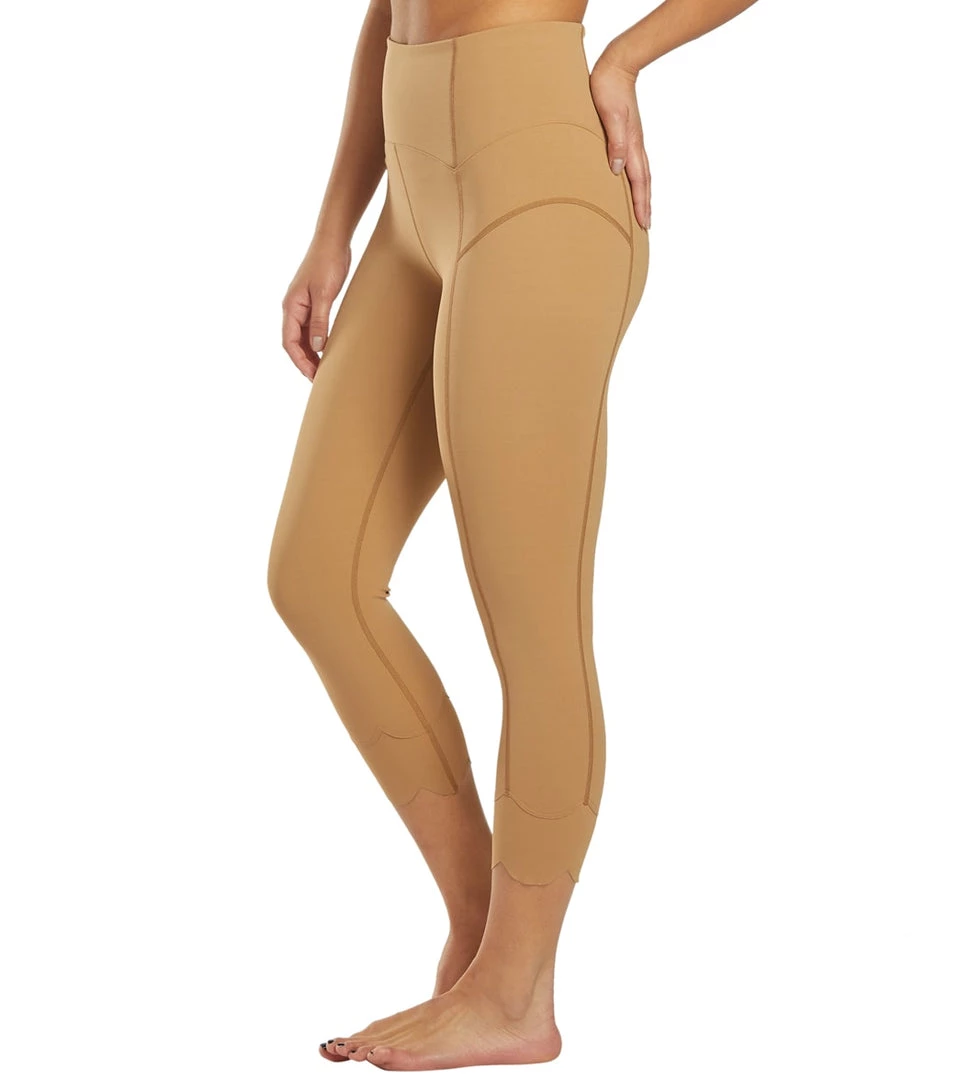 Free People Petal Pusher Yoga Leggings Khaki CLOTHING 7 Free People Petal Pusher Yoga Leggings Khaki CLOTHING