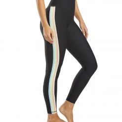 Spiritual Gangster 7/8 High Waisted Yoga Leggings Black CLOTHING