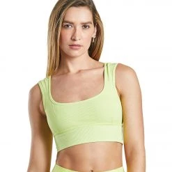 CLOTHING Free People Ride With Me Yoga Sports Bra Lime