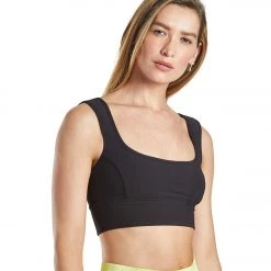 CLOTHING Free People Ride With Me Yoga Sports Bra Black