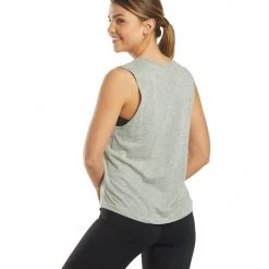 Spiritual Gangster Amigo Muscle Yoga Tank Medium Heather Grey