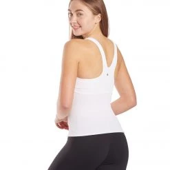 Spiritual Gangster Amor Yoga Tank White CLOTHING