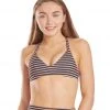 Spiritual Gangster Electra Yoga Sports Bra Black Rainbow Stripe