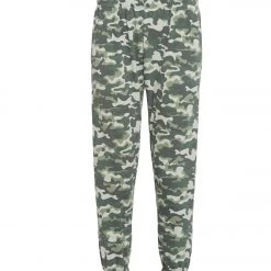 Spiritual Gangster Perfect Sweatpants Camo Print CLOTHING