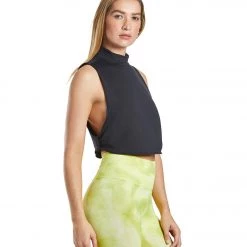 CLOTHING Free People Bright Lights Yoga Top Black