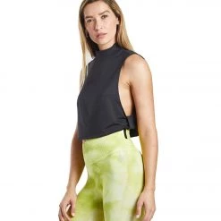 CLOTHING Free People Bright Lights Yoga Top Black