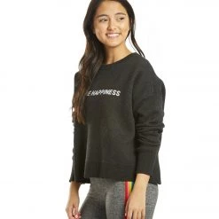 Spiritual Gangster Happiness Glow Up Sweater Vintage Black CLOTHING 13 Spiritual Gangster Happiness Glow Up Sweater Vintage Black CLOTHING