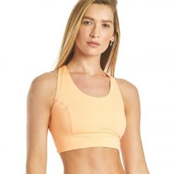 CLOTHING Free People Light Synergy Yoga Crop Top Peach