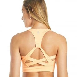 CLOTHING Free People Light Synergy Yoga Crop Top Peach