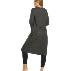 Spiritual Gangster Slim Sleeve Cardi Vintage Black