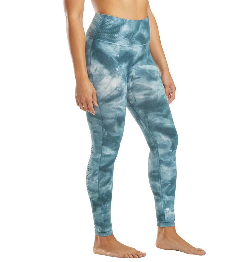 Free People Good Karma Tie Dye Yoga Leggings Blue Green CLOTHING 4 Free People Good Karma Tie Dye Yoga Leggings Blue Green CLOTHING