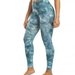 Free People Good Karma Tie Dye Yoga Leggings Blue Green CLOTHING 13 Free People Good Karma Tie Dye Yoga Leggings Blue Green CLOTHING