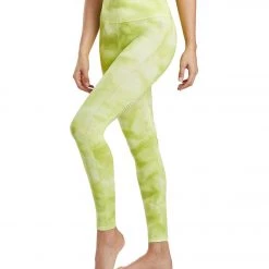 Free People Good Karma Tie Dye Yoga Leggings Lime CLOTHING 13 Free People Good Karma Tie Dye Yoga Leggings Lime CLOTHING