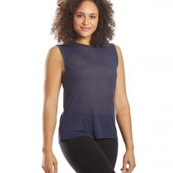 CLOTHING Free People Om Yoga Tank Navy