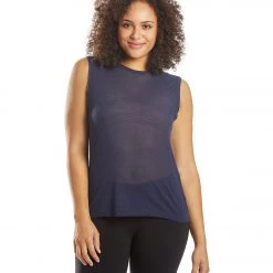 CLOTHING Free People Om Yoga Tank Navy