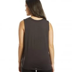 CLOTHING Spiritual Gangster Stars Muscle Yoga Tank Vintage Black