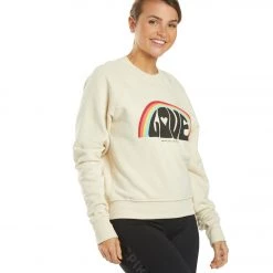 Spiritual Gangster Love Classic Crew Sweatshirt Sandshell CLOTHING