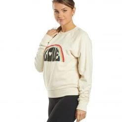 Spiritual Gangster Love Classic Crew Sweatshirt Sandshell CLOTHING 13 Spiritual Gangster Love Classic Crew Sweatshirt Sandshell CLOTHING