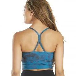 CLOTHING Everyday Yoga Tie Dye Unity Crop Tank Indigo