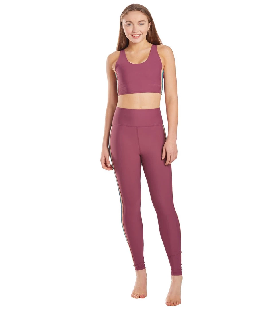 CLOTHING Spiritual Gangster Essential High Waisted Yoga Leggings Wildberry 6 CLOTHING Spiritual Gangster Essential High Waisted Yoga Leggings Wildberry