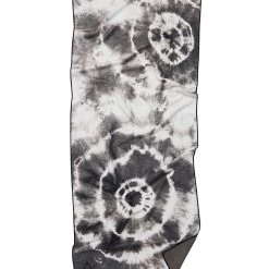 Nomadix Black Tie Dye Yoga Mat Towel