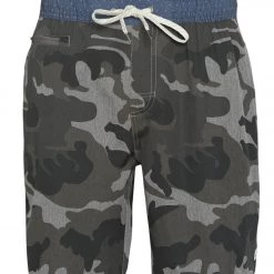 CLOTHING Vuori Men's Banks Shorts Grey Camo