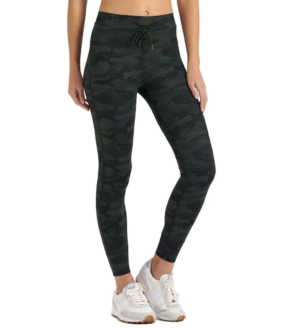 Vuori Daily Yoga Leggings Green Camo CLOTHING 3 Vuori Daily Yoga Leggings Green Camo CLOTHING
