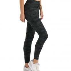 Vuori Daily Yoga Leggings Green Camo CLOTHING