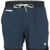 Vuori Men's Banks Short 5" Yoga Shorts Indigo Splatter CLOTHING