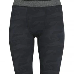 Vuori Limitless Compressive Yoga Shorts Black Camo CLOTHING