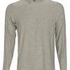 Vuori Men's Strato Tech Yoga Long Sleeve Heather Grey
