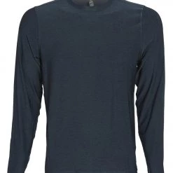 Vuori Men's Strato Tech Yoga Long Sleeve Navy Heather CLOTHING