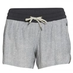 Vuori Clementine 4" Yoga Shorts Grey Twill Texture CLOTHING