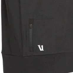 Vuori Men's Ponto Performance Crew Neck Pullover Black