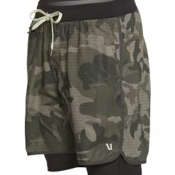 Vuori Men's Stockton Shorts Grey Camo