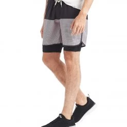 CLOTHING Vuori Men's Stockton Shorts Black Fig Stripe