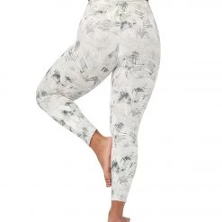 Manduka Pro High Waisted 7/8 Yoga Leggings Grey Tropics