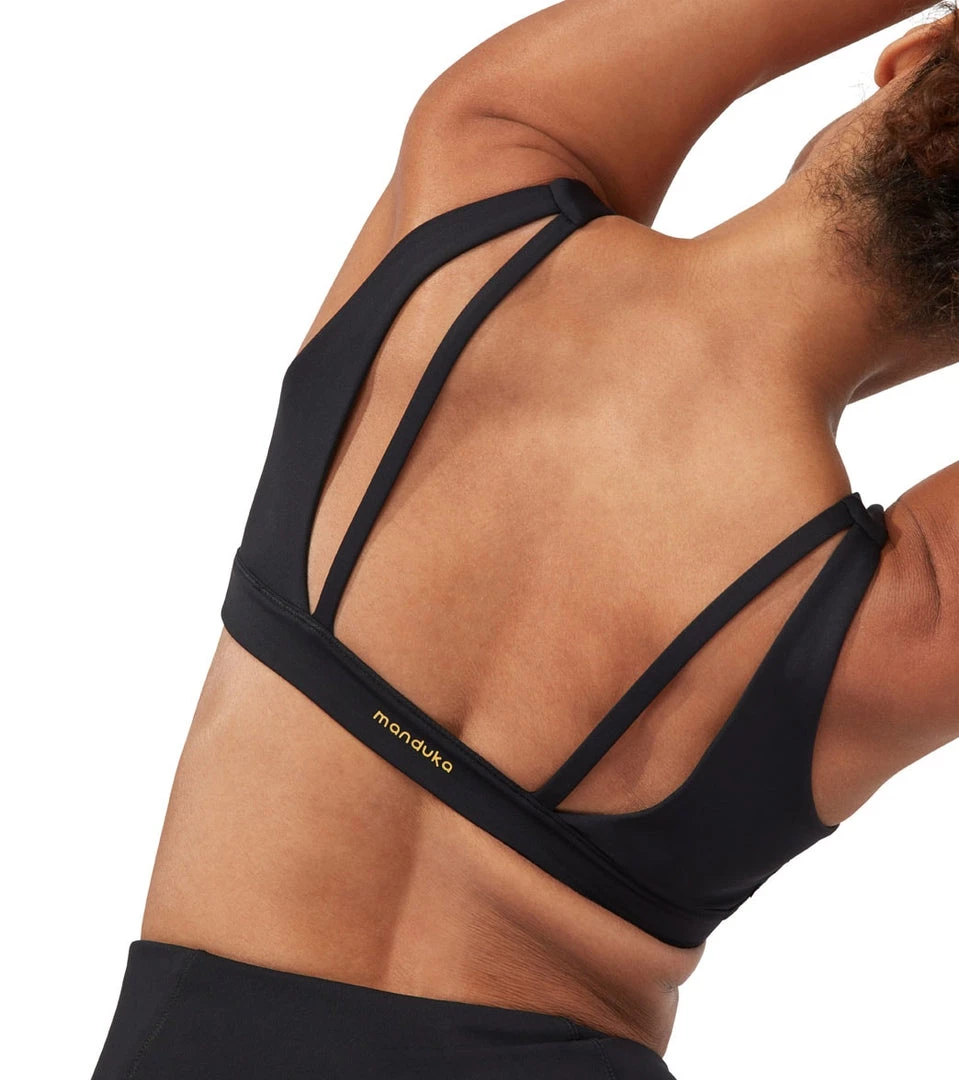 CLOTHING Manduka Pro Yoga Sports Bra Black 3 CLOTHING Manduka Pro Yoga Sports Bra Black