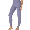 Beyond Yoga Spacedye High Waisted Caught In The Midi 7/8 Yoga Leggings Dusty Violet/Lovely Lilac