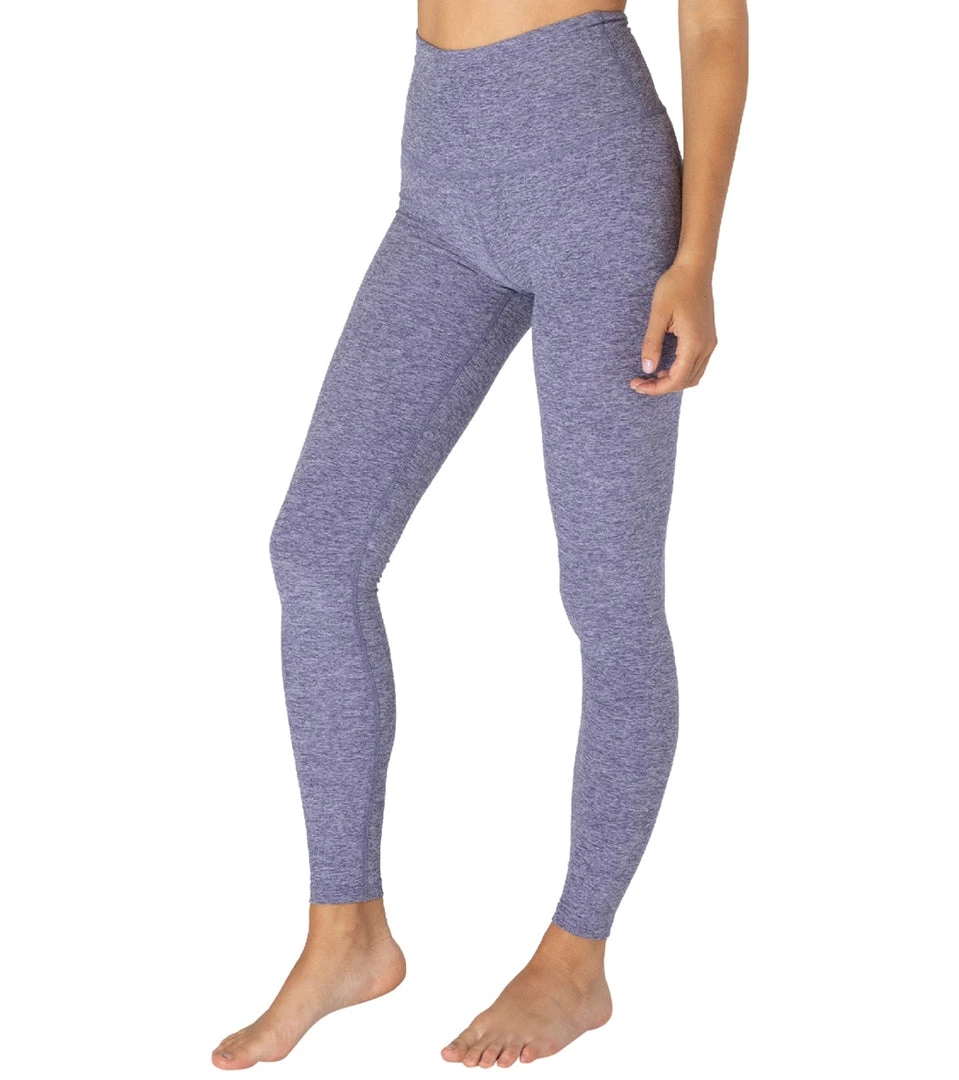 Beyond Yoga Spacedye High Waisted Caught In The Midi 7/8 Yoga Leggings Dusty Violet/Lovely Lilac 12 Beyond Yoga Spacedye High Waisted Caught In The Midi 7/8 Yoga Leggings Dusty Violet/Lovely Lilac