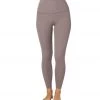 Beyond Yoga Heather Rib High Waisted 7/8 Yoga Leggings Mocha Heather 2 Beyond Yoga Heather Rib High Waisted 7/8 Yoga Leggings Mocha Heather