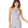 Beyond Yoga Spacedye At Your Leisure Cropped Yoga Tank Silver Mist Women