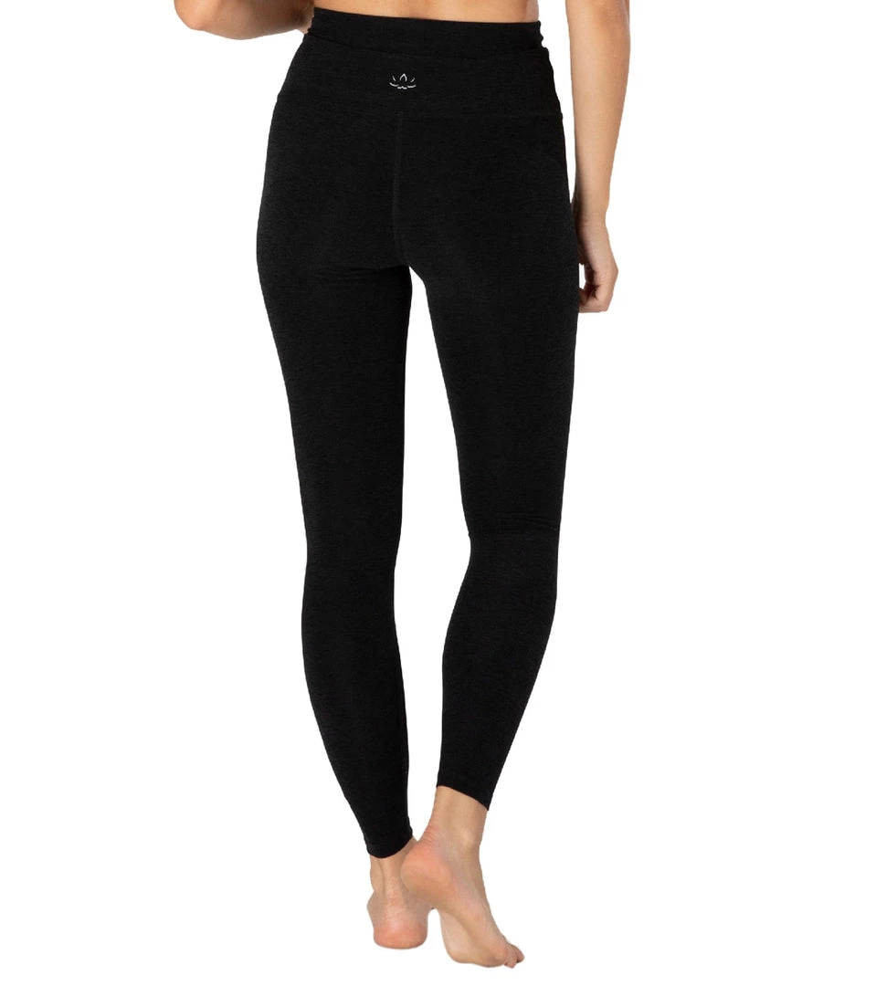 CLOTHING Beyond Yoga Spacedye Knot A Problem High Waisted 7/8 Yoga Leggings Darkest Night 4 CLOTHING Beyond Yoga Spacedye Knot A Problem High Waisted 7/8 Yoga Leggings Darkest Night