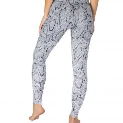 CLOTHING Beyond Yoga Ombre Snake Engineered High Waisted 7/8 Yoga Leggings Stone Gray Ombre Snake