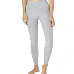 Beyond Yoga Spacedye At Your Leisure High Waisted 7/8 Yoga Leggings Silver Mist CLOTHING