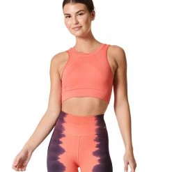 NEW ARRIVALS NUX One By One Seamless Yoga Crop Top Coral 11 NEW ARRIVALS NUX One By One Seamless Yoga Crop Top Coral