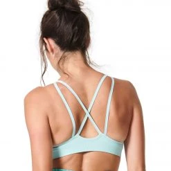 CLOTHING NUX Triple Threat Yoga Sports Bra Mint Musing 9 CLOTHING NUX Triple Threat Yoga Sports Bra Mint Musing