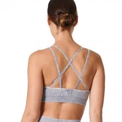 NUX Levitate Seamless Mineral Wash Yoga Sports Bra Stone Wash